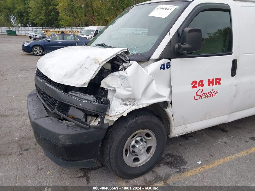 2018 Chevrolet Express 2500 VIN: 1GCWGBFG1J1344664 Lot: 40465561