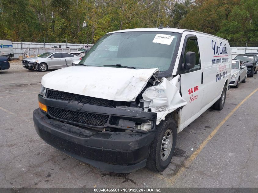 2018 Chevrolet Express 2500 VIN: 1GCWGBFG1J1344664 Lot: 40465561