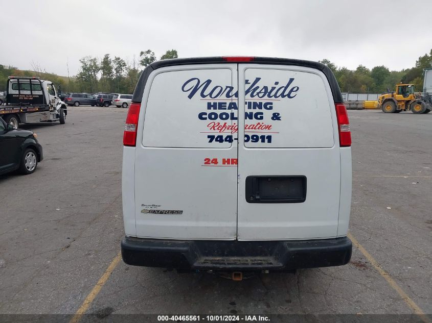 2018 Chevrolet Express 2500 VIN: 1GCWGBFG1J1344664 Lot: 40465561