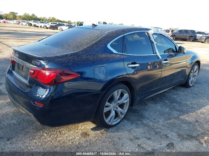 VIN 5XXGM4A72FG444350 2015 INFINITI Q70 no.4