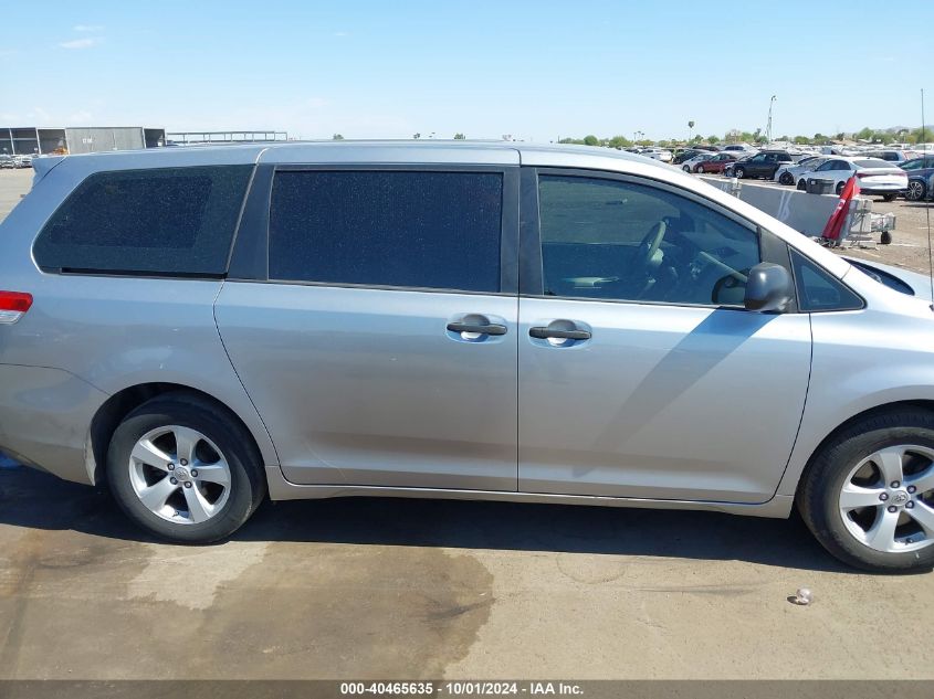 2011 Toyota Sienna VIN: 5TDKA3DC3BS009142 Lot: 40465635