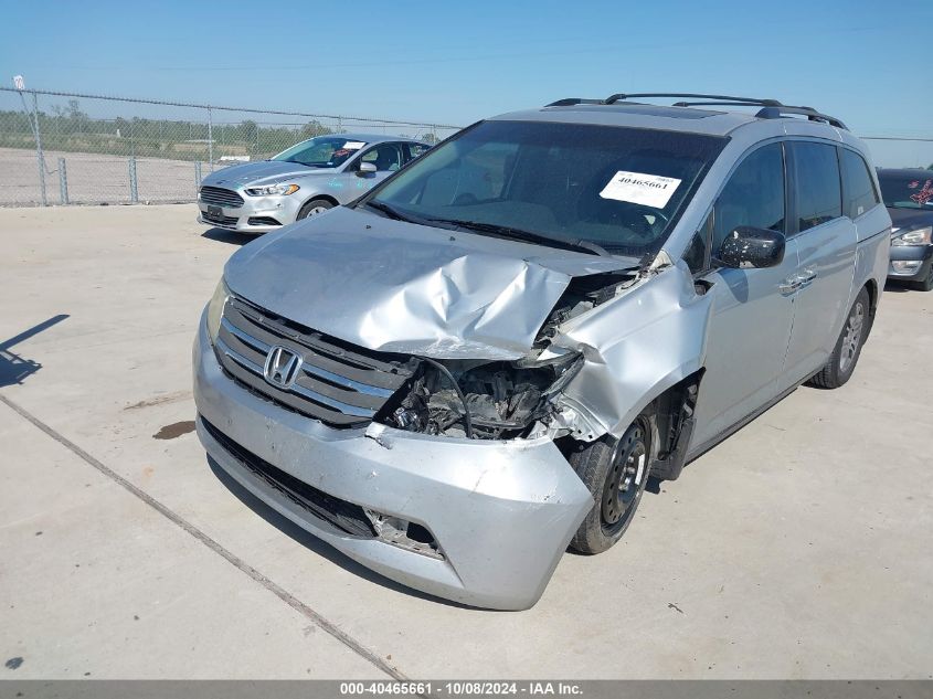 2011 Honda Odyssey Ex-L VIN: 5FNRL5H65BB058369 Lot: 40465661