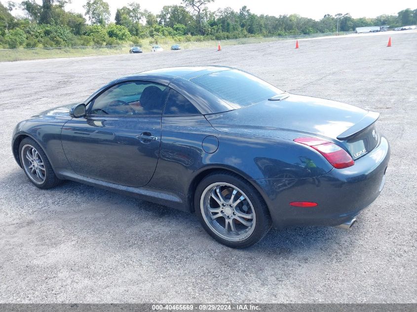 2006 Lexus Sc 430 VIN: JTHFN48Y569002133 Lot: 40465669