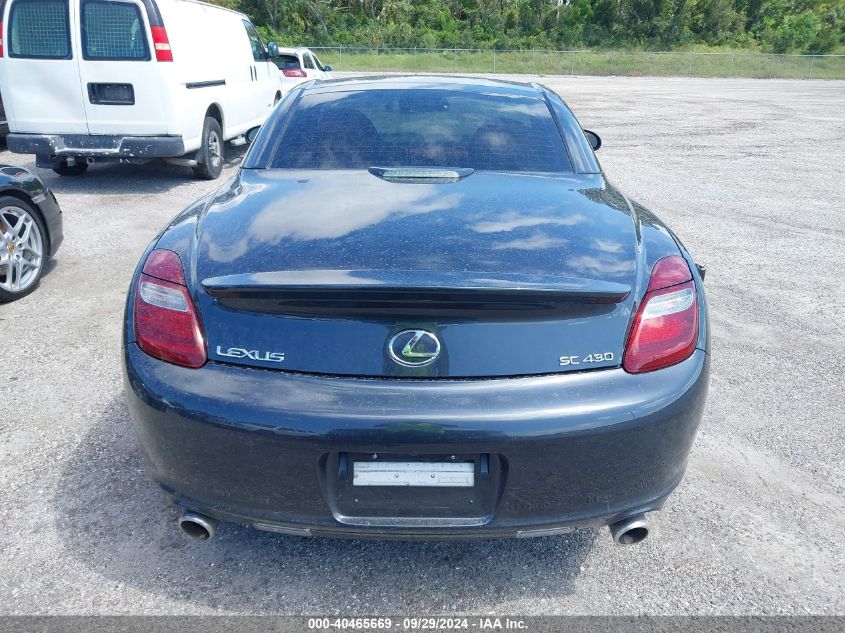 JTHFN48Y569002133 2006 Lexus Sc 430