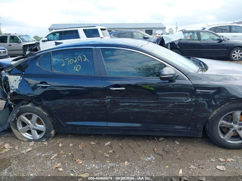 2014 Kia Optima Lx VIN: 5XXGM4A70EG270292 Lot: 40465674