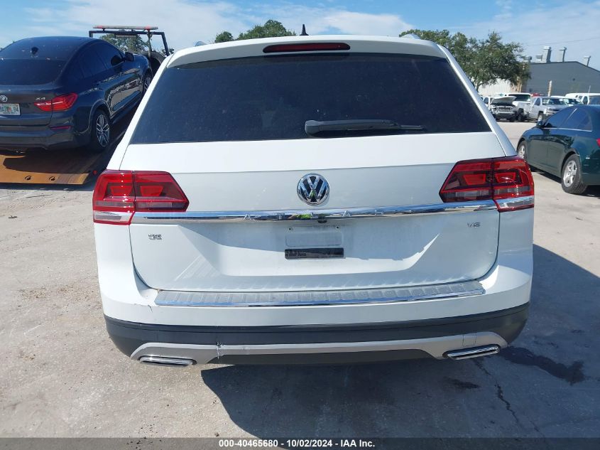 1V2DR2CA4KC540166 2019 Volkswagen Atlas 3.6L V6 Se