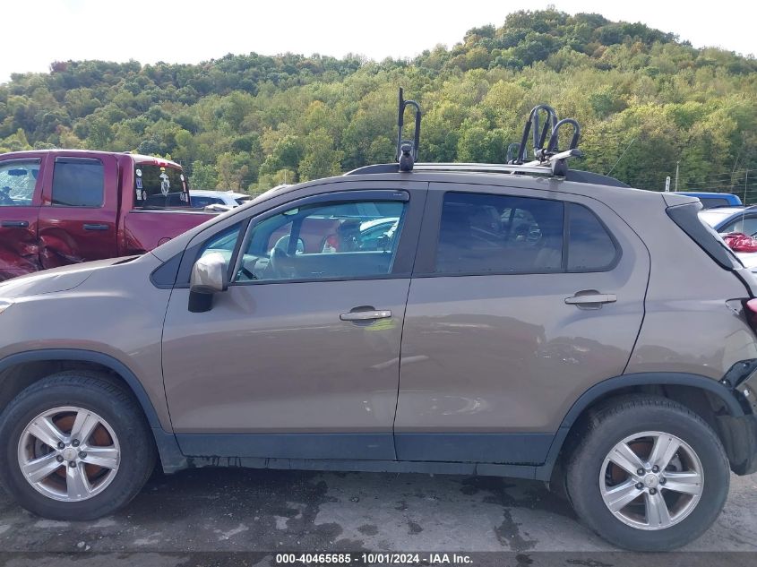 2021 Chevrolet Trax Awd Lt VIN: KL7CJPSB1MB308464 Lot: 40465685