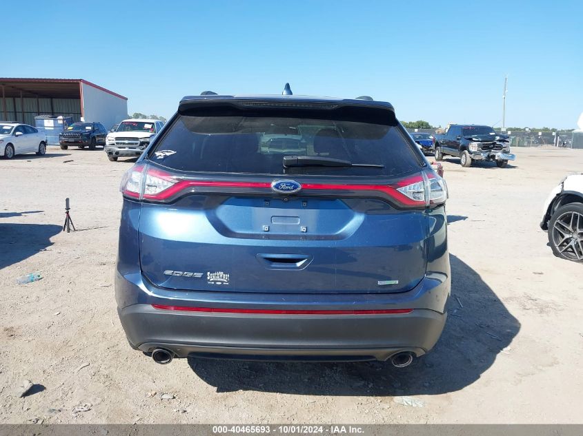 2018 Ford Edge Se VIN: 2FMPK3G99JBC23101 Lot: 40465693