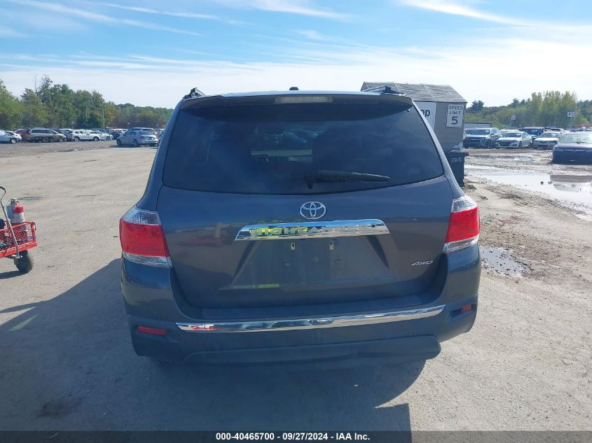 5TDDK3EH0CS136321 2012 Toyota Highlander Limited V6