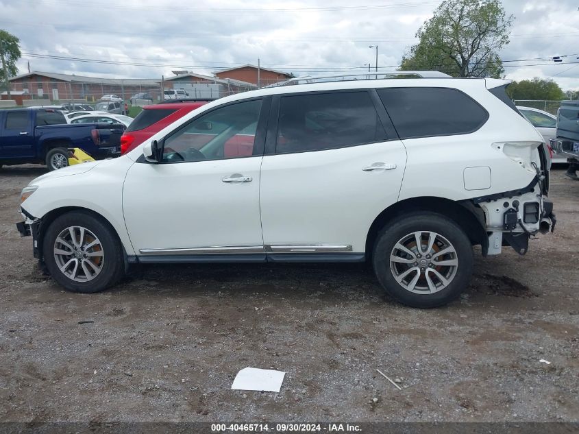 2015 Nissan Pathfinder Sl VIN: 5N1AR2MNXFC636049 Lot: 40465714