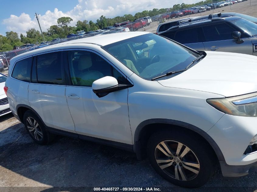 2017 Honda Pilot Ex VIN: 5FNYF5H33HB009043 Lot: 40465727