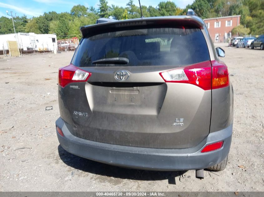 2013 Toyota Rav4 Le VIN: JTMBFREV5D5009706 Lot: 40465730