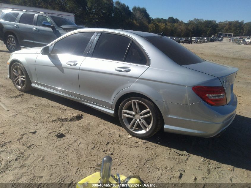 VIN WDDGF4HB0EA945631 2014 MERCEDES-BENZ C 250 no.3