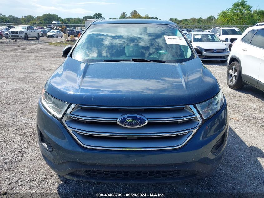 2016 Ford Edge Se VIN: 2FMPK3G90GBC56481 Lot: 40465739