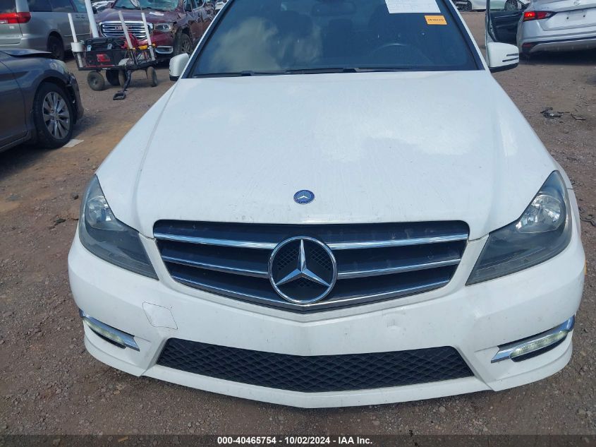 2013 Mercedes-Benz C 250 Luxury/Sport VIN: WDDGF4HB4DR301369 Lot: 40465754