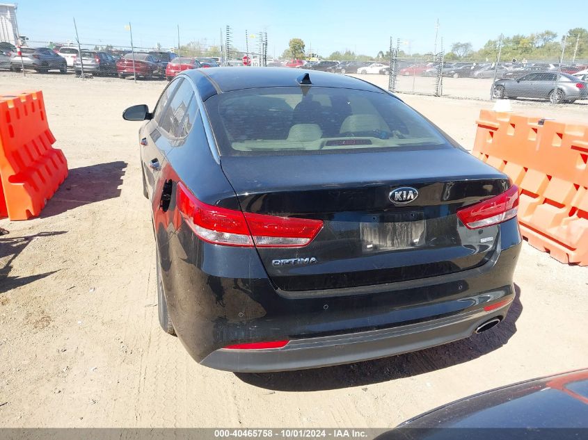 2016 Kia Optima Lx Turbo VIN: 5XXGT4L14GG030600 Lot: 40465758