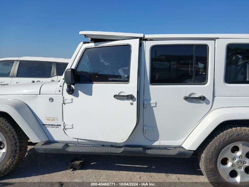 2014 Jeep Wrangler Unlimited Sahara VIN: 1C4BJWEG1EL120829 Lot: 40465771