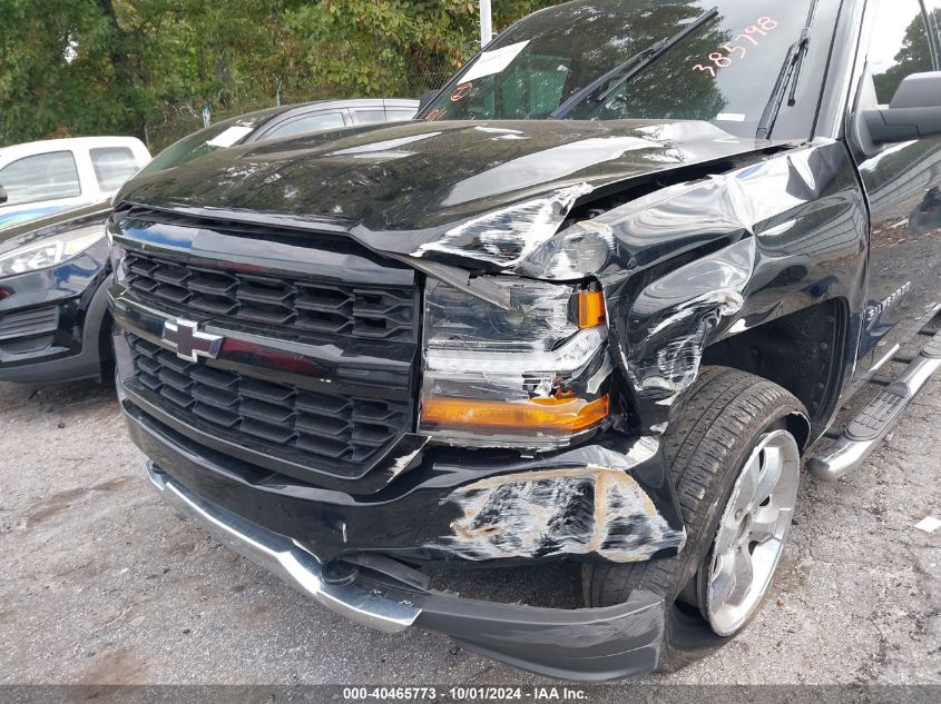 2017 Chevrolet Silverado K1500 Custom VIN: 1GCVKPEH0HZ385798 Lot: 40465773