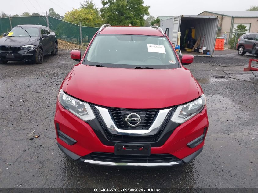 2017 Nissan Rogue Sv VIN: JN8AT2MV9HW272881 Lot: 40465789