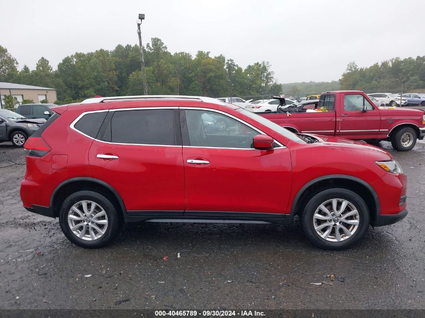 2017 Nissan Rogue Sv VIN: JN8AT2MV9HW272881 Lot: 40465789