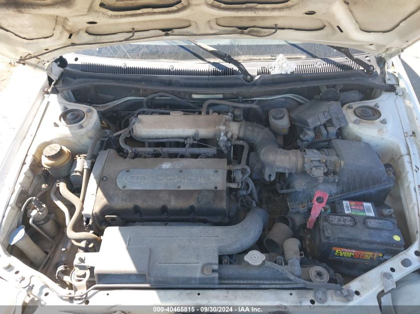 KNAFB161515039162 2001 Kia Spectra Gs/Gsx