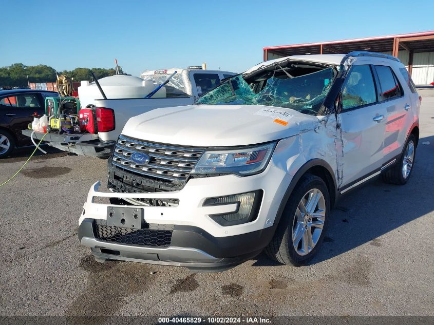 2016 Ford Explorer Limited VIN: 1FM5K8FH2GGA00106 Lot: 40465829