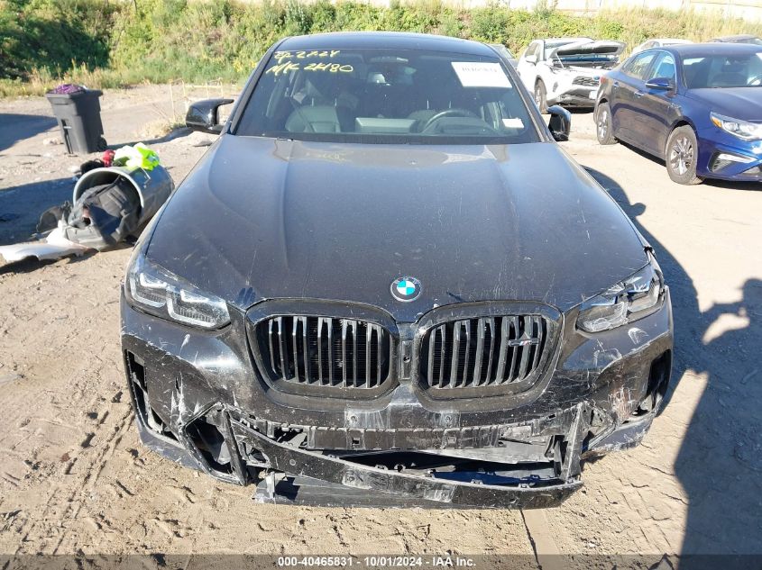 2022 BMW X4 M40I VIN: 5UX43DT00N9K31543 Lot: 40465831