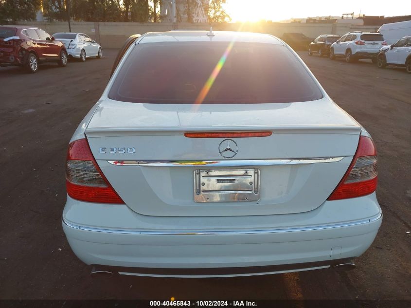 2009 Mercedes-Benz E 350 VIN: WDBUF56X79B422607 Lot: 40465843