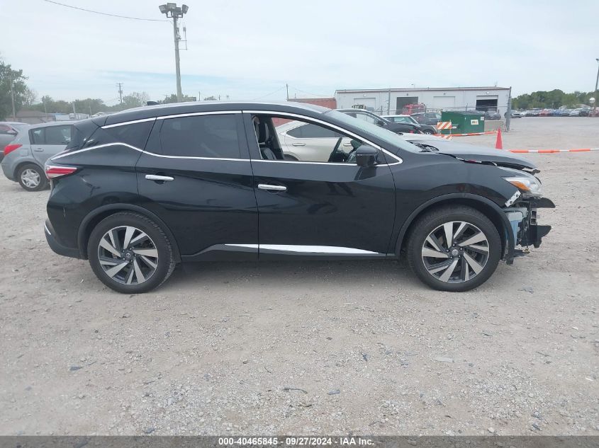 2017 Nissan Murano Platinum VIN: 5N1AZ2MH0HN155874 Lot: 40465845