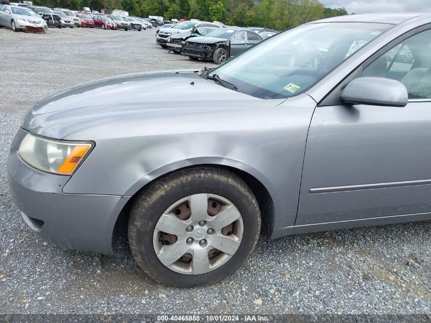 5NPET46C97H234088 2007 Hyundai Sonata Gls