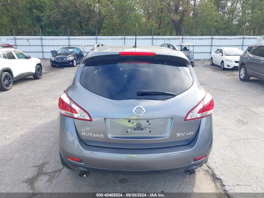 JN8AZ1MW4EW531225 2014 Nissan Murano Sv