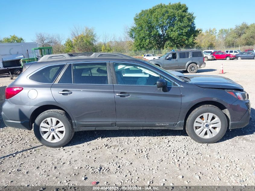 2019 Subaru Outback 2.5I Premium VIN: 4S4BSAFC0K3258672 Lot: 40465929