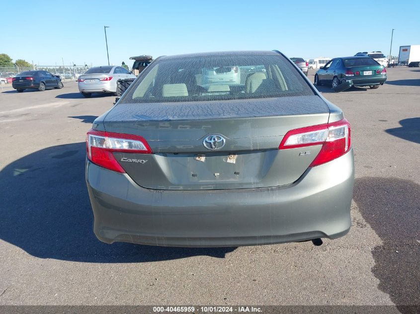 2014 Toyota Camry L/Se/Le/Xle VIN: 4T4BF1FK7ER385113 Lot: 40465959