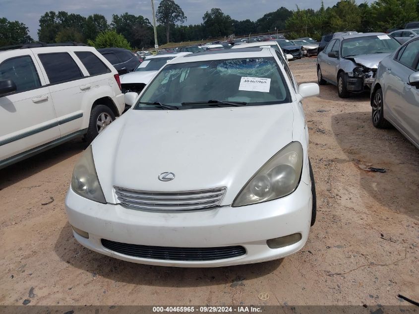 2002 Lexus Es 300 300 VIN: JTHBF30G925001206 Lot: 40465965