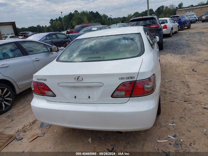 2002 Lexus Es 300 300 VIN: JTHBF30G925001206 Lot: 40465965