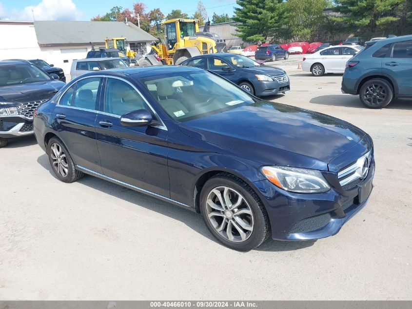 55SWF4KB3FU083723 2015 MERCEDES-BENZ C CLASS - Image 1