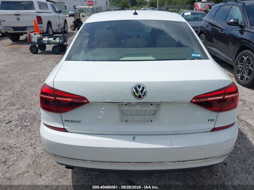 1VWAT7A3XHC021376 2017 Volkswagen Passat 1.8T S