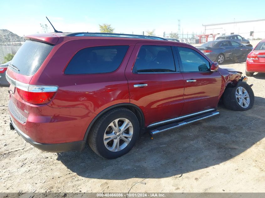 2013 Dodge Durango Crew VIN: 1C4RDJDG7DC661005 Lot: 40466086