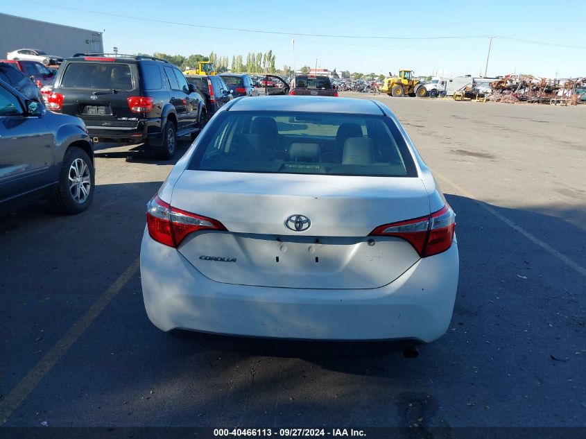 2015 Toyota Corolla L VIN: 2T1BURHE5FC374863 Lot: 40466113