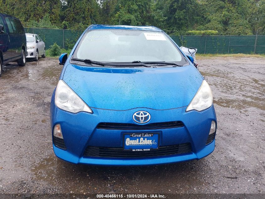 JTDKDTB34C1022832 2012 Toyota Prius C Two