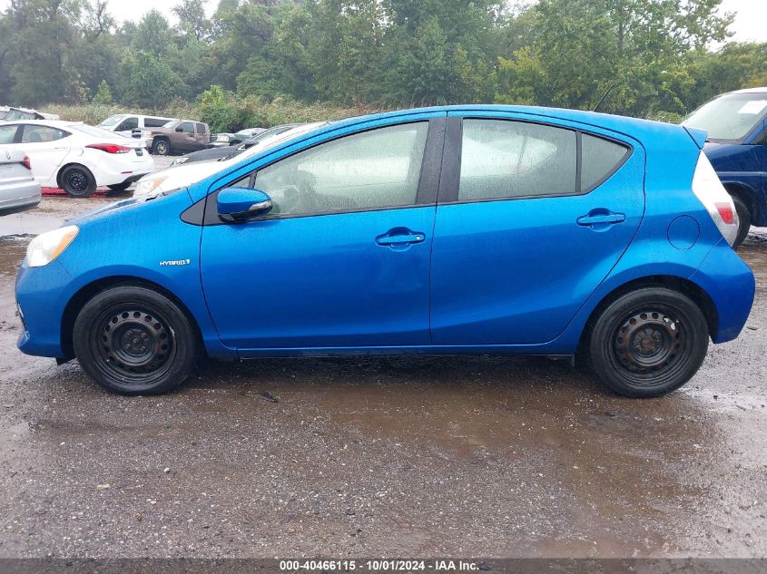 JTDKDTB34C1022832 2012 Toyota Prius C Two