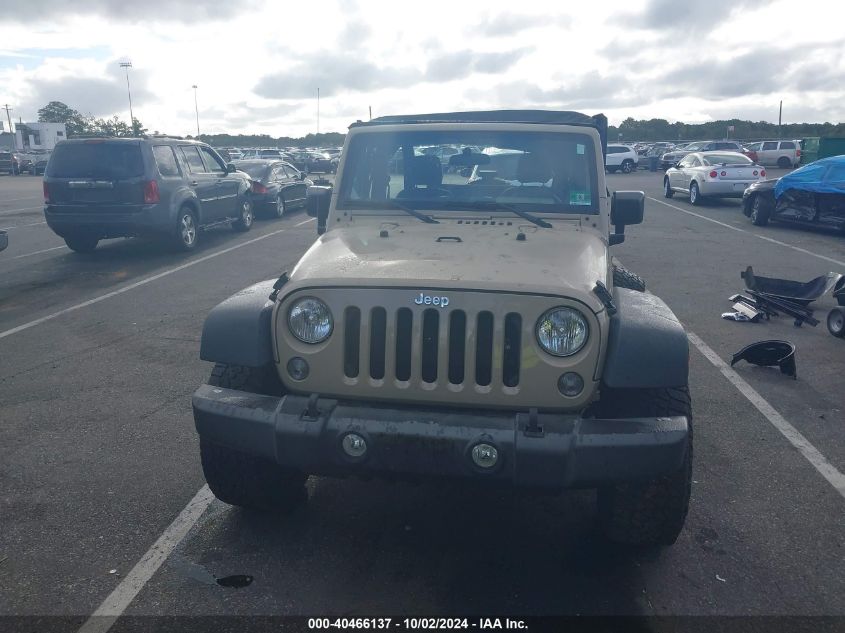 2016 Jeep Wrangler Sport VIN: 1C4AJWAG5GL318043 Lot: 40466137