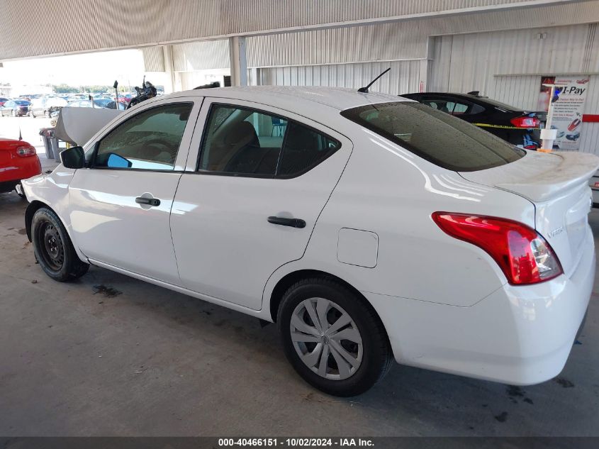 2018 Nissan Versa 1.6 S+ VIN: 3N1CN7AP3JL887328 Lot: 40466151