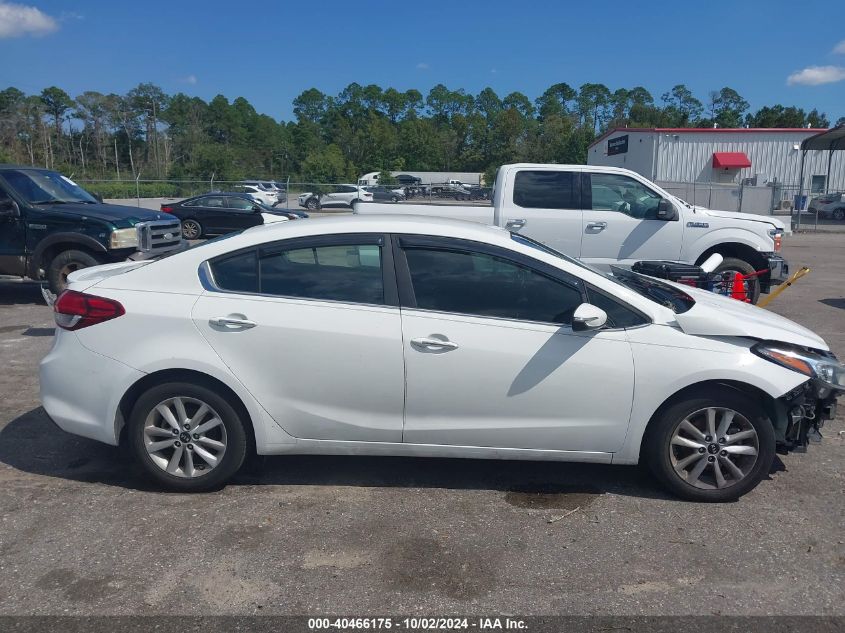 2017 Kia Forte S VIN: 3KPFL4A75HE020641 Lot: 40466175