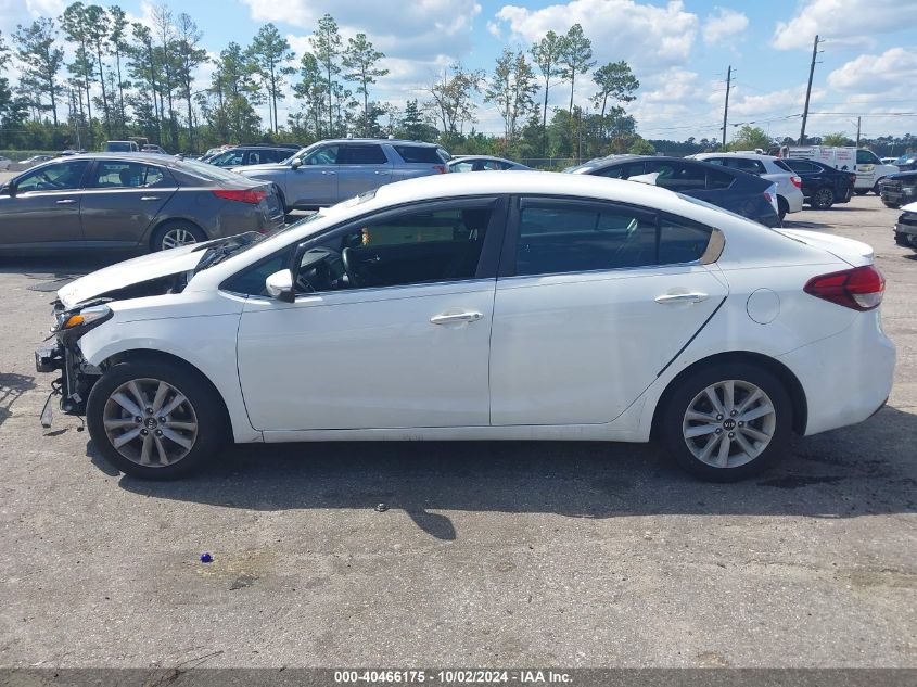 2017 Kia Forte S VIN: 3KPFL4A75HE020641 Lot: 40466175