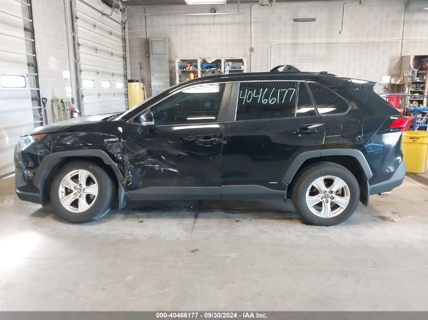 2021 Toyota Rav4 Hybrid Xle VIN: 4T3RWRFV1MU036567 Lot: 40466177