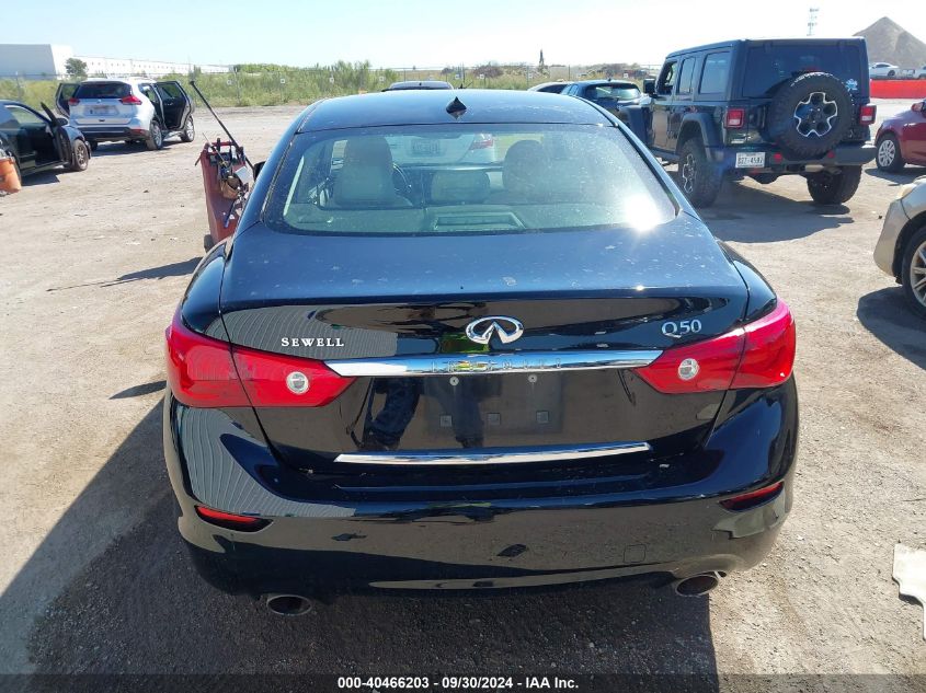 2015 Infiniti Q50 Premium VIN: JN1BV7AP1FM350384 Lot: 40466203