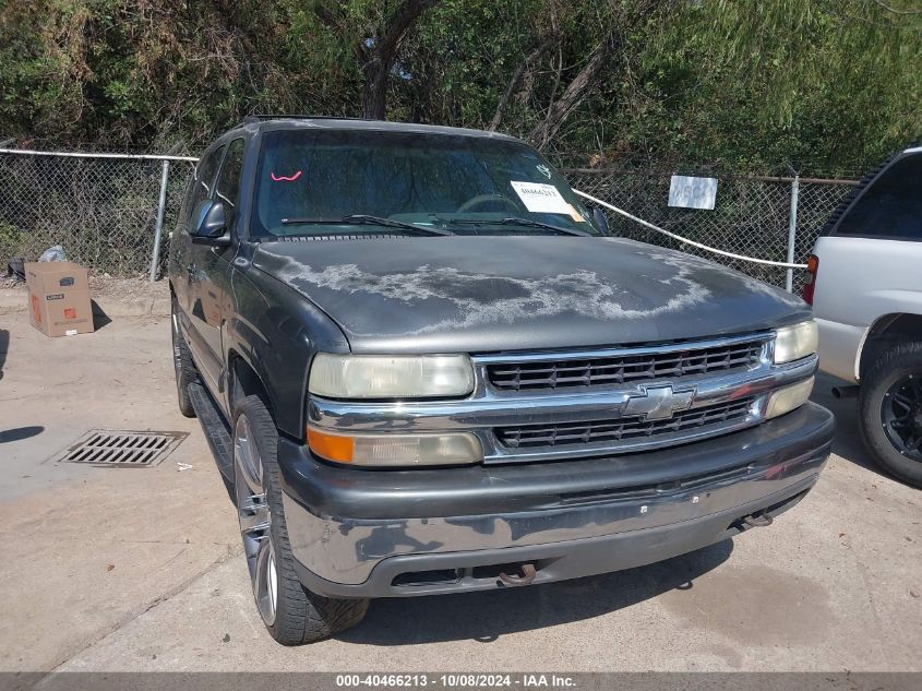 2001 Chevrolet Tahoe Lt VIN: 1GNEC13T71J101354 Lot: 40466213