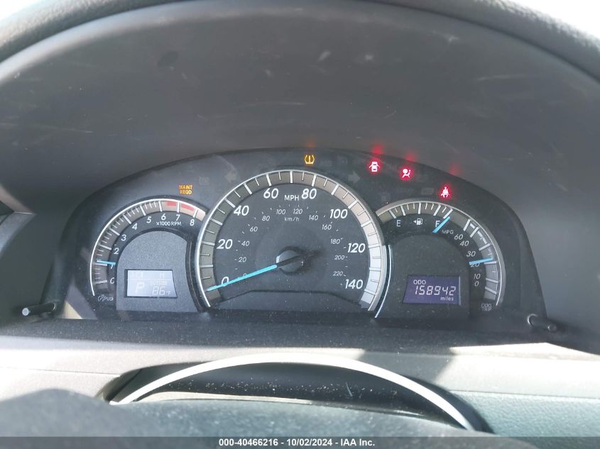 4T1BK1FK2CU006795 2012 Toyota Camry Se V6