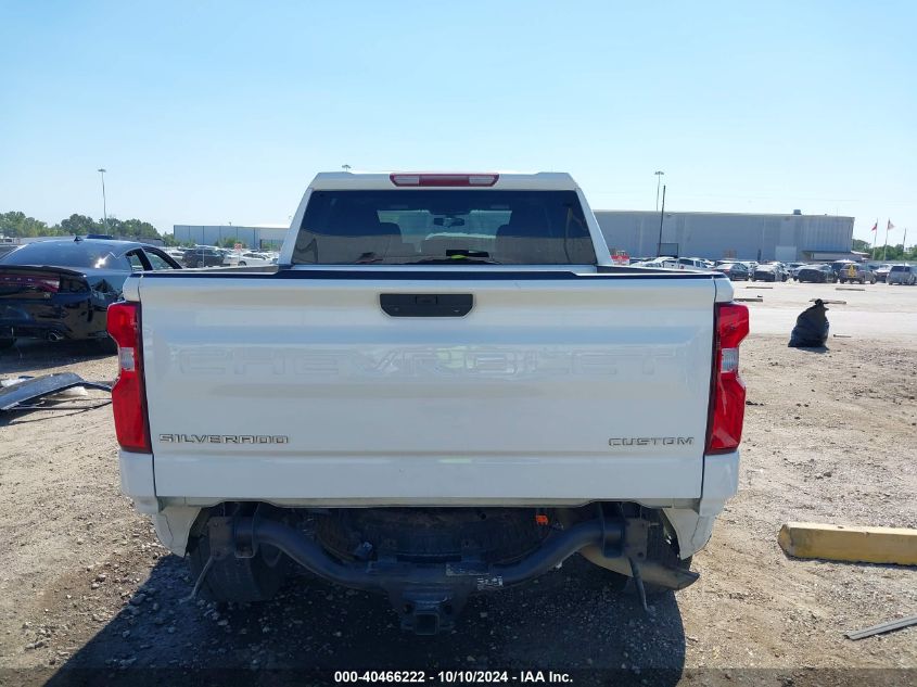 2021 Chevrolet Silverado 1500 2Wd Short Bed Custom VIN: 3GCPWBEK0MG247524 Lot: 40466222